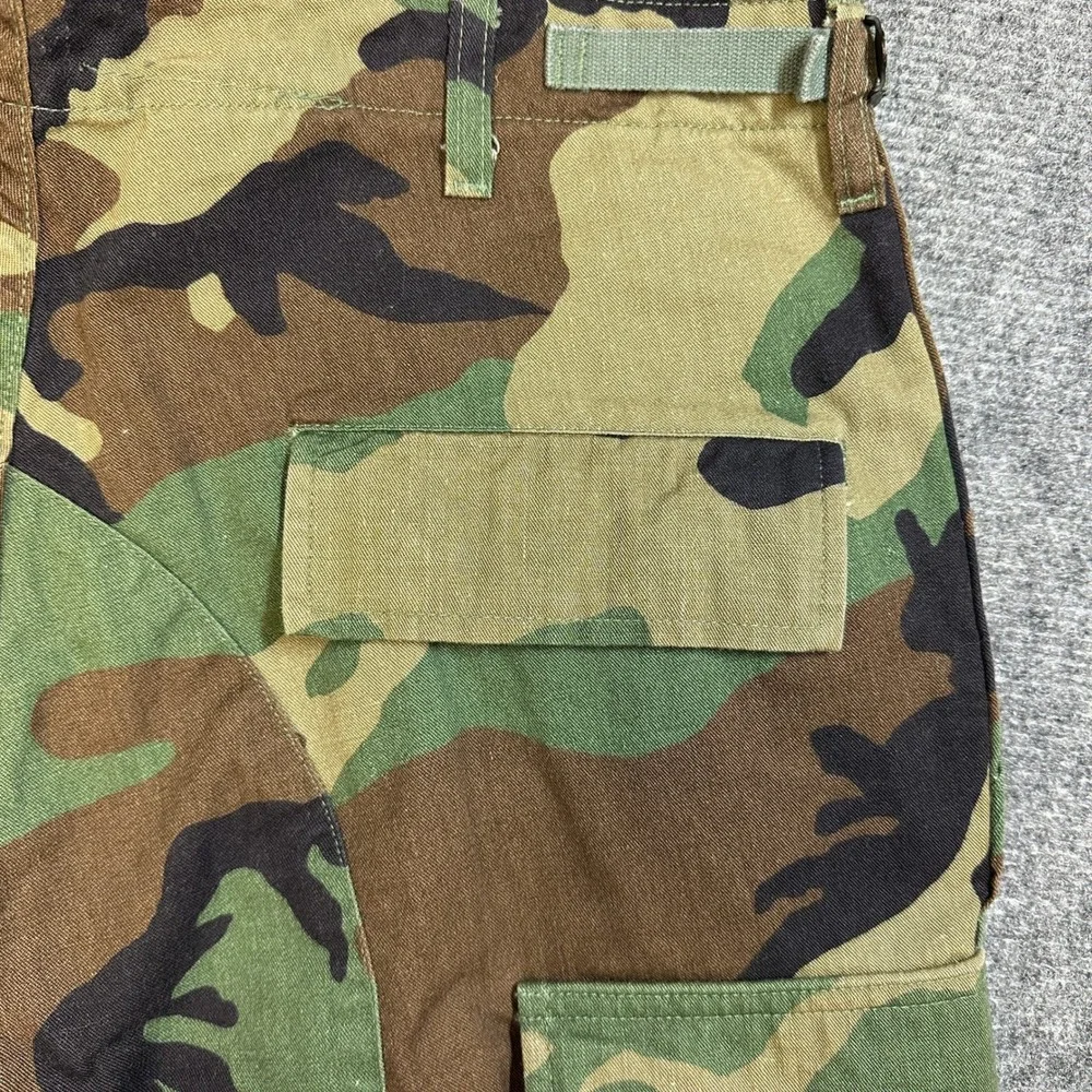 Propper Woodland Camo Cargo Pants Mens Medium Regular Military Trousers 90s VTG